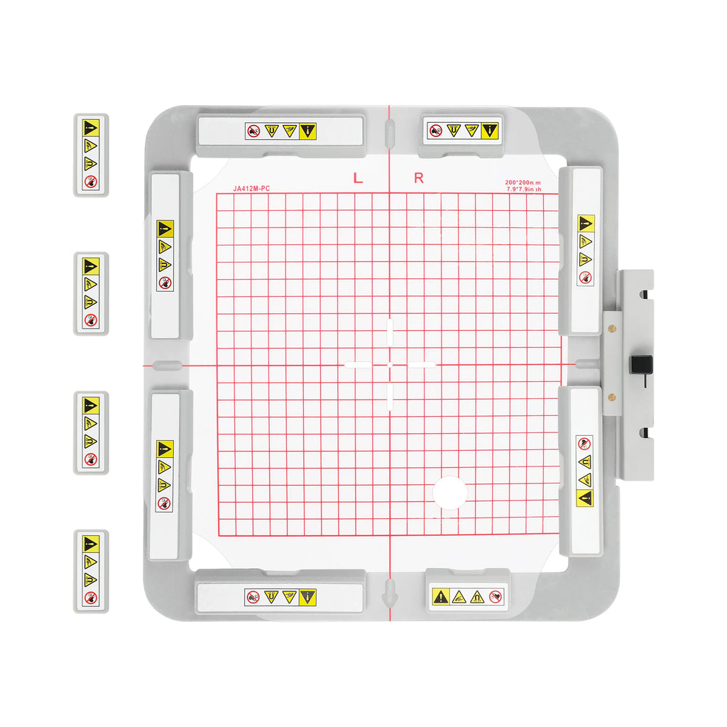 Telaio Magnetico in Metallo per Ricamo per Macchina da Ricamo Poolin EOC06 Expressive