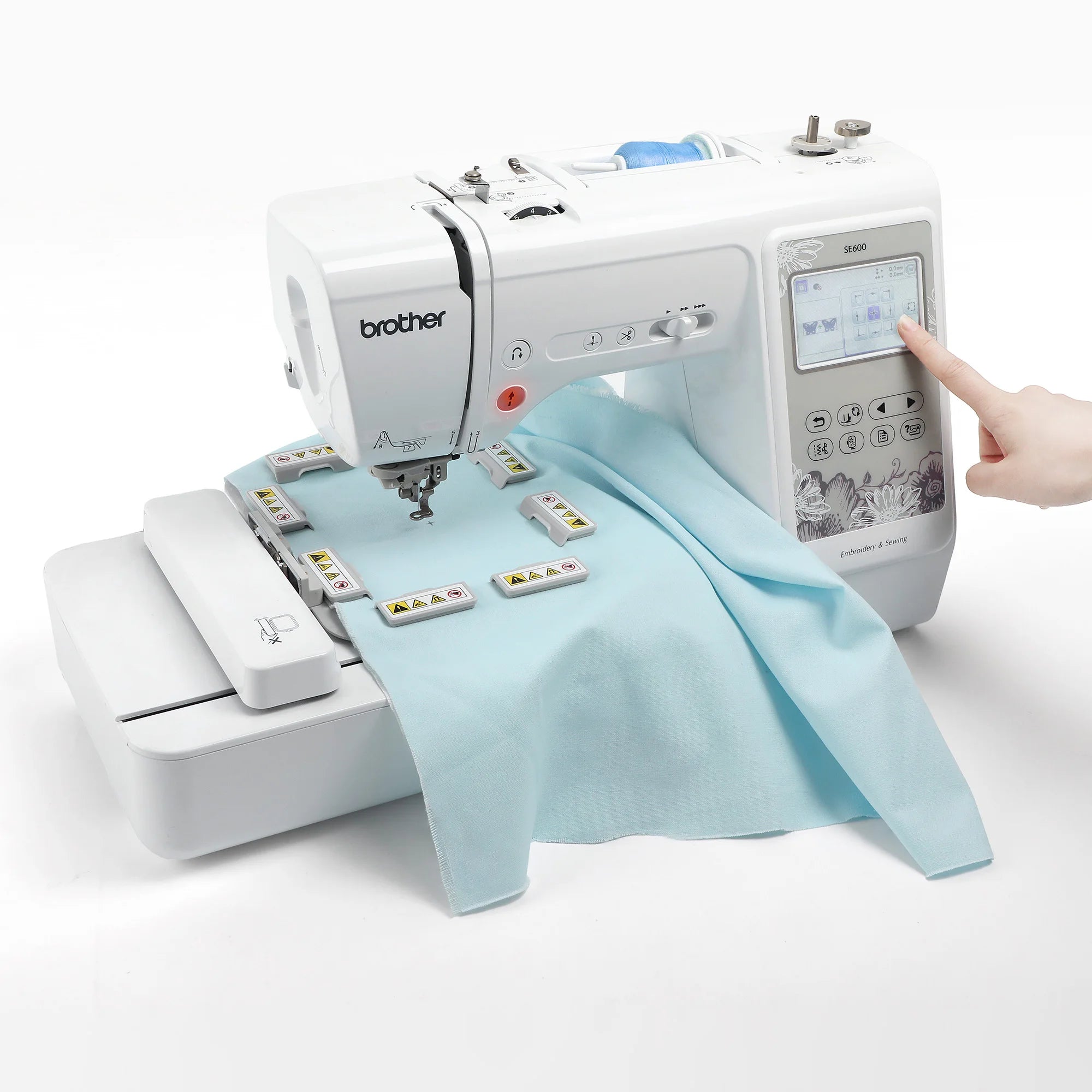 Telaio magnetico/in metallo per macchine da ricamo Brother/Babylock INNOV-is: 1500D, 2200D, 2500D, 2800D 4000D 5000D (4in1-BMK)