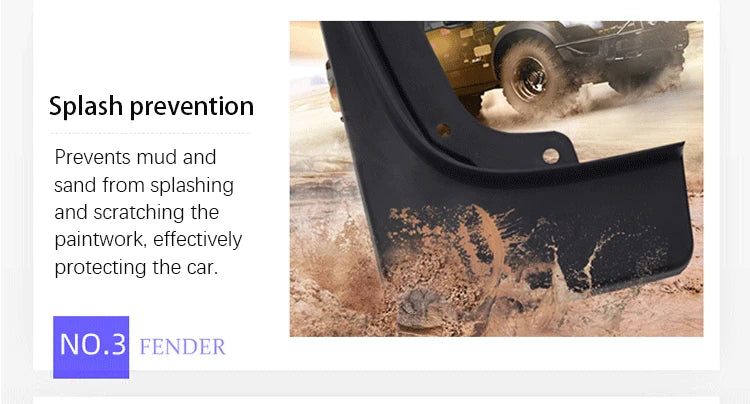 4PCS For Nissan Armada Patrol QX80 Y62 2021~2024 Mudflap Mudflaps Fender Front Rear Flaps Splash Guard Car Accessories Mud Flaps