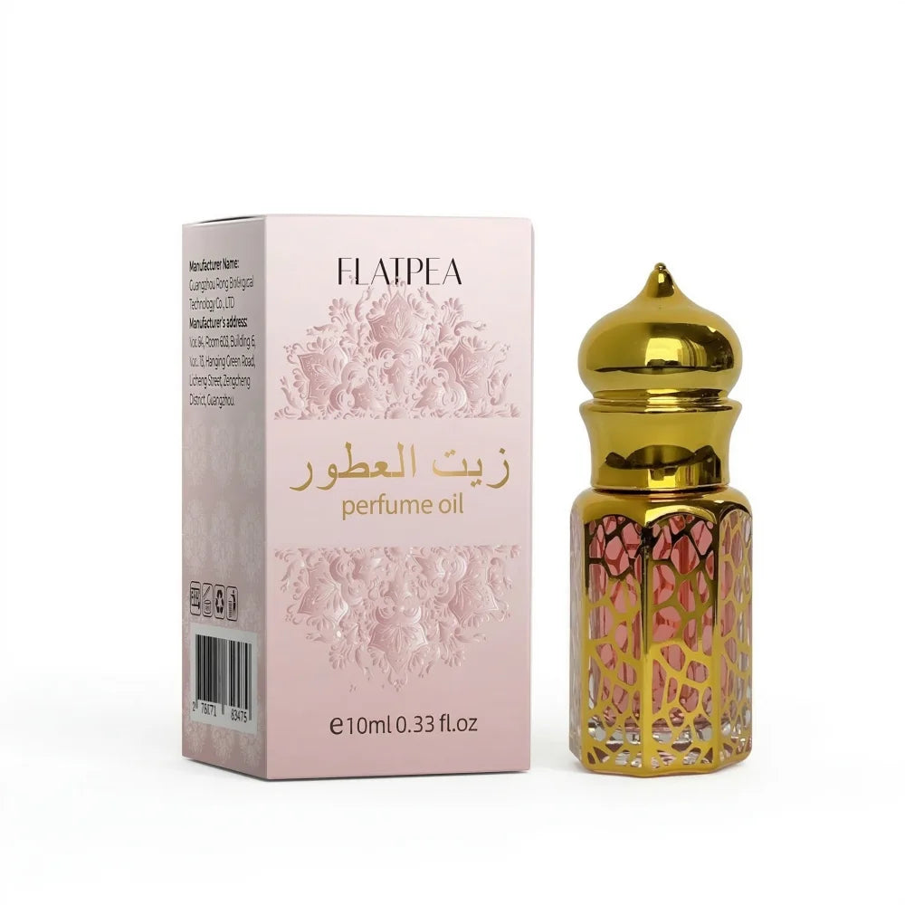 Profumo arabo di lusso da donna, olio essenziale, elegante fragranza di orchidea e vaniglia a lunga durata, fresco, romantico, profumo naturale per donna, regalo, 10 ml