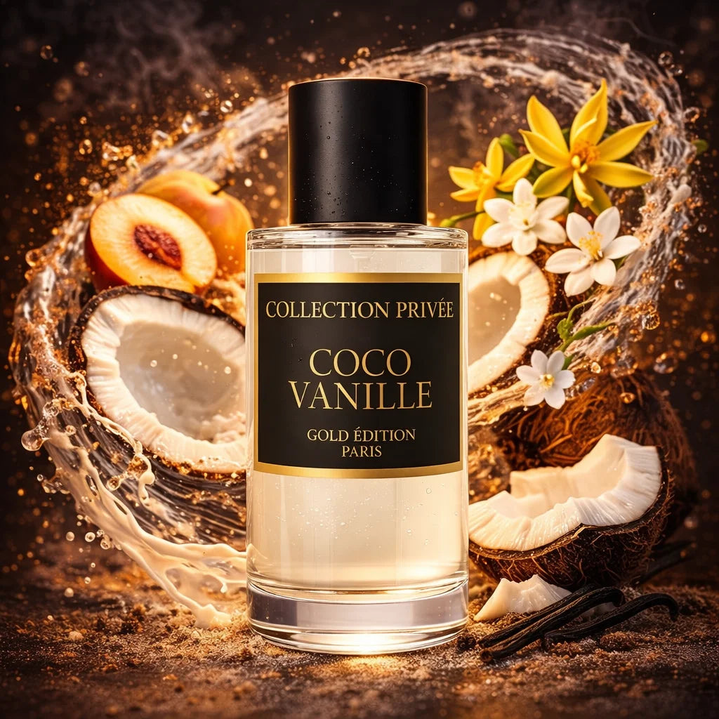 Privécollectie GOUDEN EDITIE-kokosnoot-vanille 50 ML waterparfum-voor dames