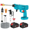 200Bar Elektrische Hogedrukreiniger Spuitpistool 2500W Draadloze Autoreiniger Tuin Gereedschap Voor Makita 21V Accu
