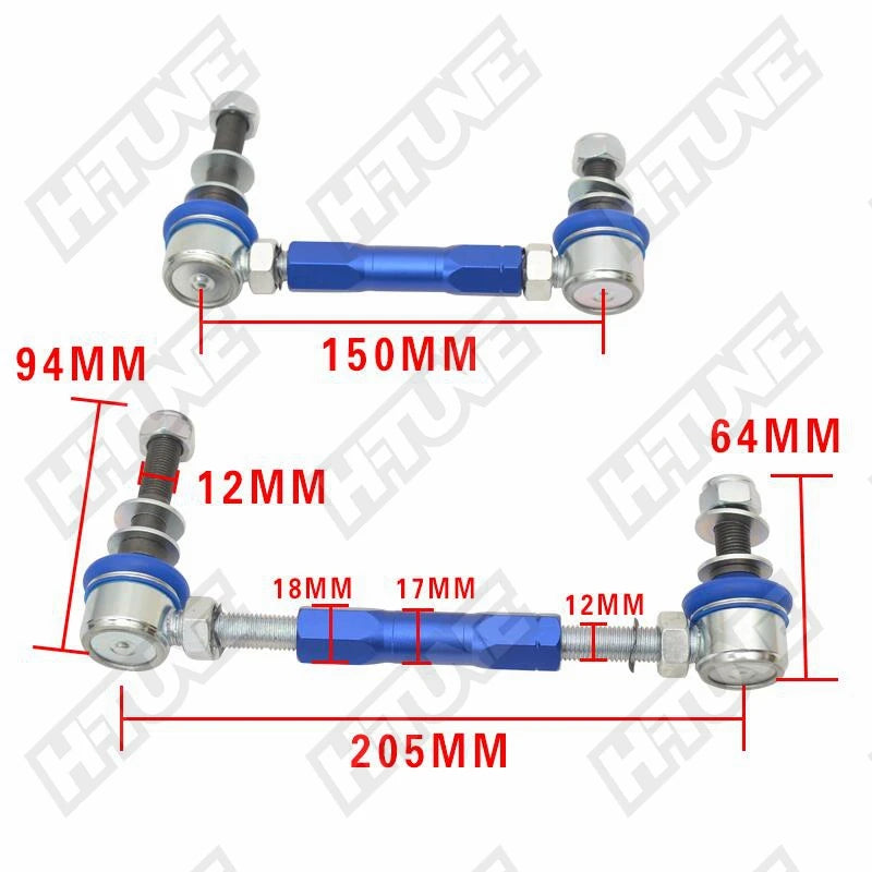 4x4 Pickup Adjustable Front Anti-Roll Sway Bar Link Kits for Hilux/ Fortuner/ Fj Cruiser/ LC120/ LC150