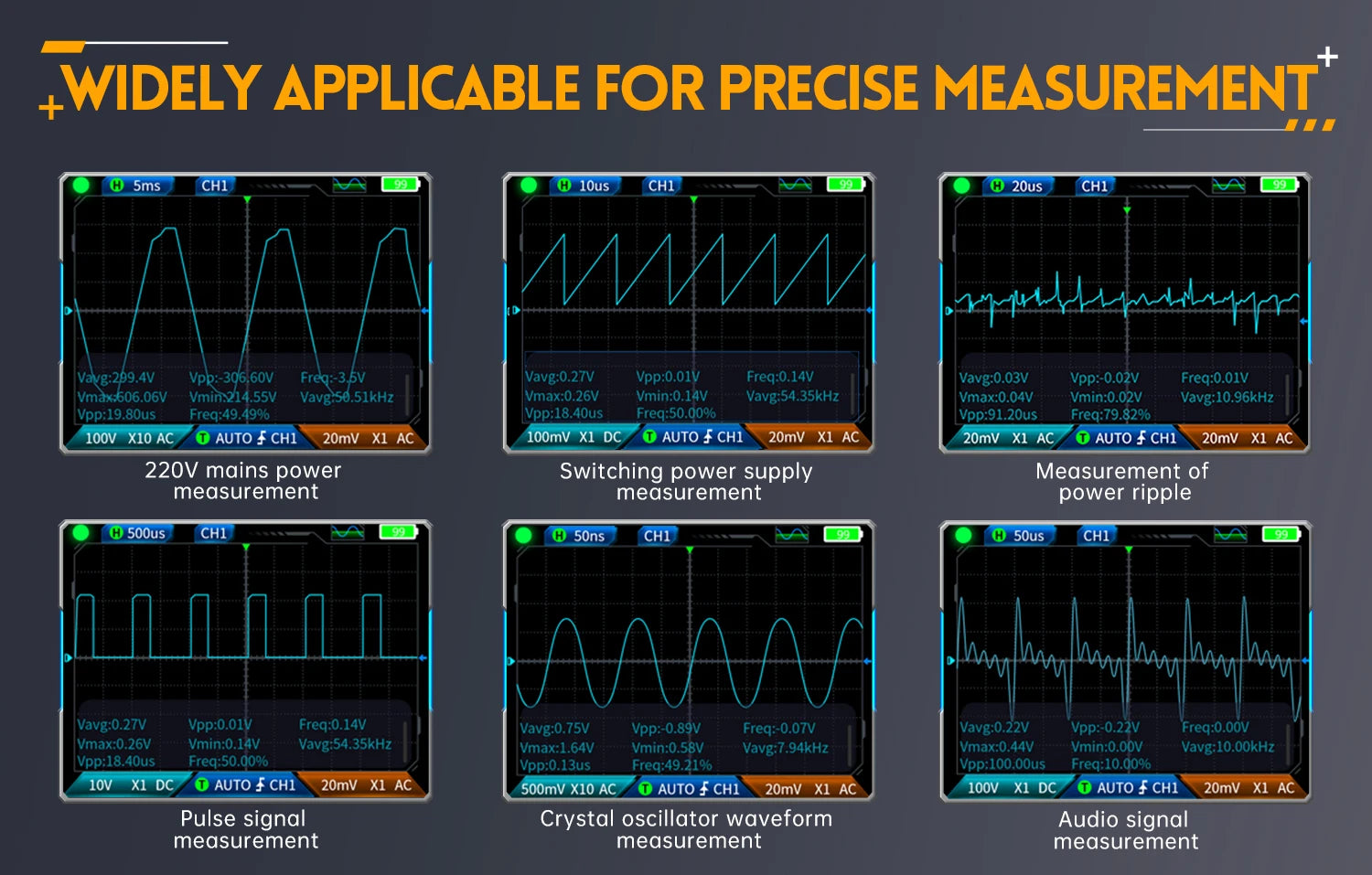 FNIRSI 2C23T 2C53T Upgrade 50MHz Handheld Digitaal Oscilloscoop Multimeter Signaalgenerator 3 in 1 Dual-channel Autogereedschap