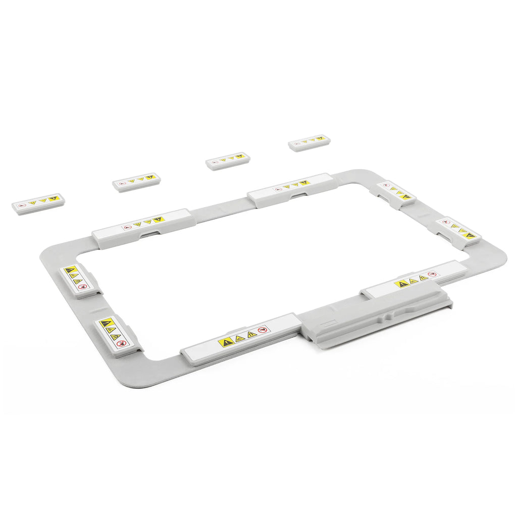 Telaio magnetico/in metallo per macchine da ricamo Brother/Babylock INNOV-is: 1500D, 2200D, 2500D, 2800D 4000D 5000D (4in1-BMK)