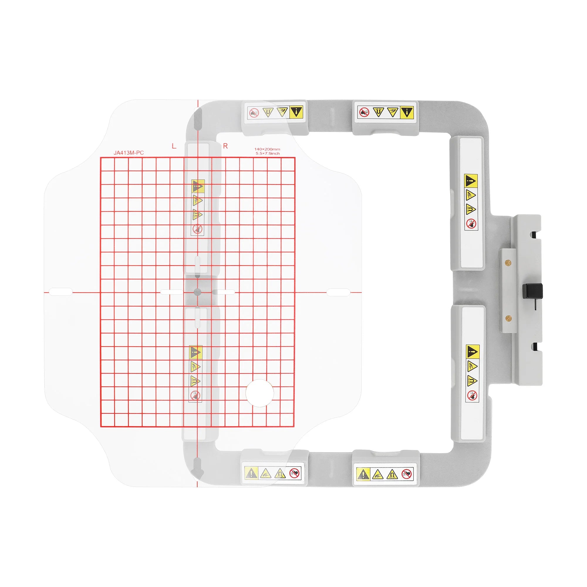 Telaio Magnetico in Metallo per Ricamo per Macchina da Ricamo Poolin EOC06 Expressive