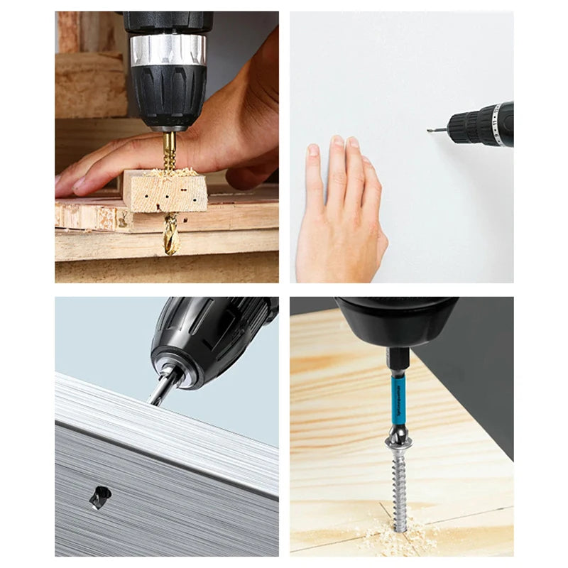 Trapano avvitatore a percussione senza fili, avvitatore elettrico, martello perforatore elettrico, mini trapano a mano, utensili elettrici a batteria agli ioni di litio, per regali