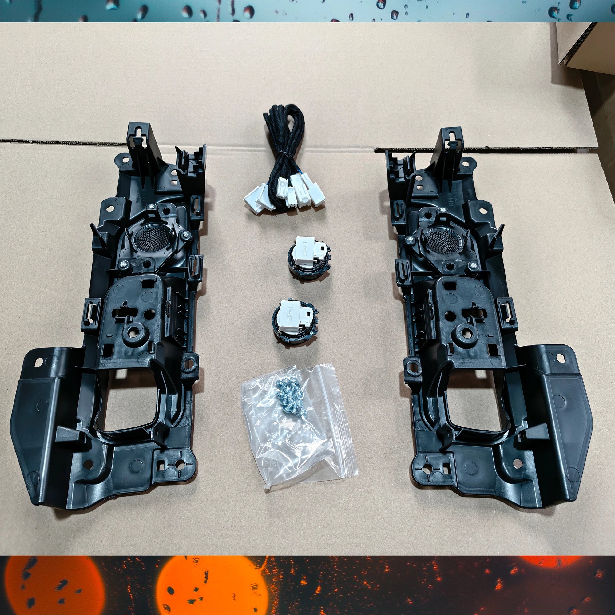 For Toyota Land Cruiser Prado J250 LC250 2024 2025 2026 Interior A-pillar / Rear Door JBL Mid-high Speakers Car Accessories