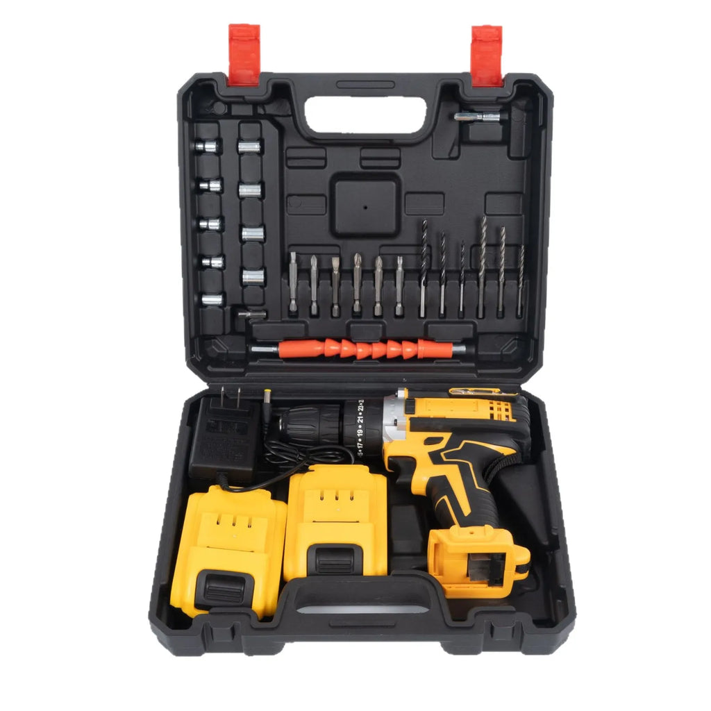 Trapano avvitatore a percussione senza fili, avvitatore elettrico, martello perforatore elettrico, mini trapano a mano, utensili elettrici a batteria agli ioni di litio, per regali