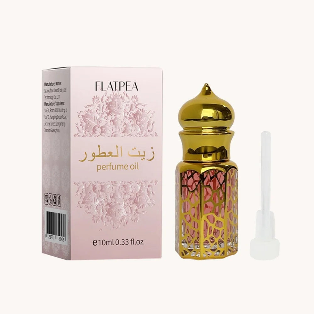 Profumo arabo di lusso da donna, olio essenziale, elegante fragranza di orchidea e vaniglia a lunga durata, fresco, romantico, profumo naturale per donna, regalo, 10 ml