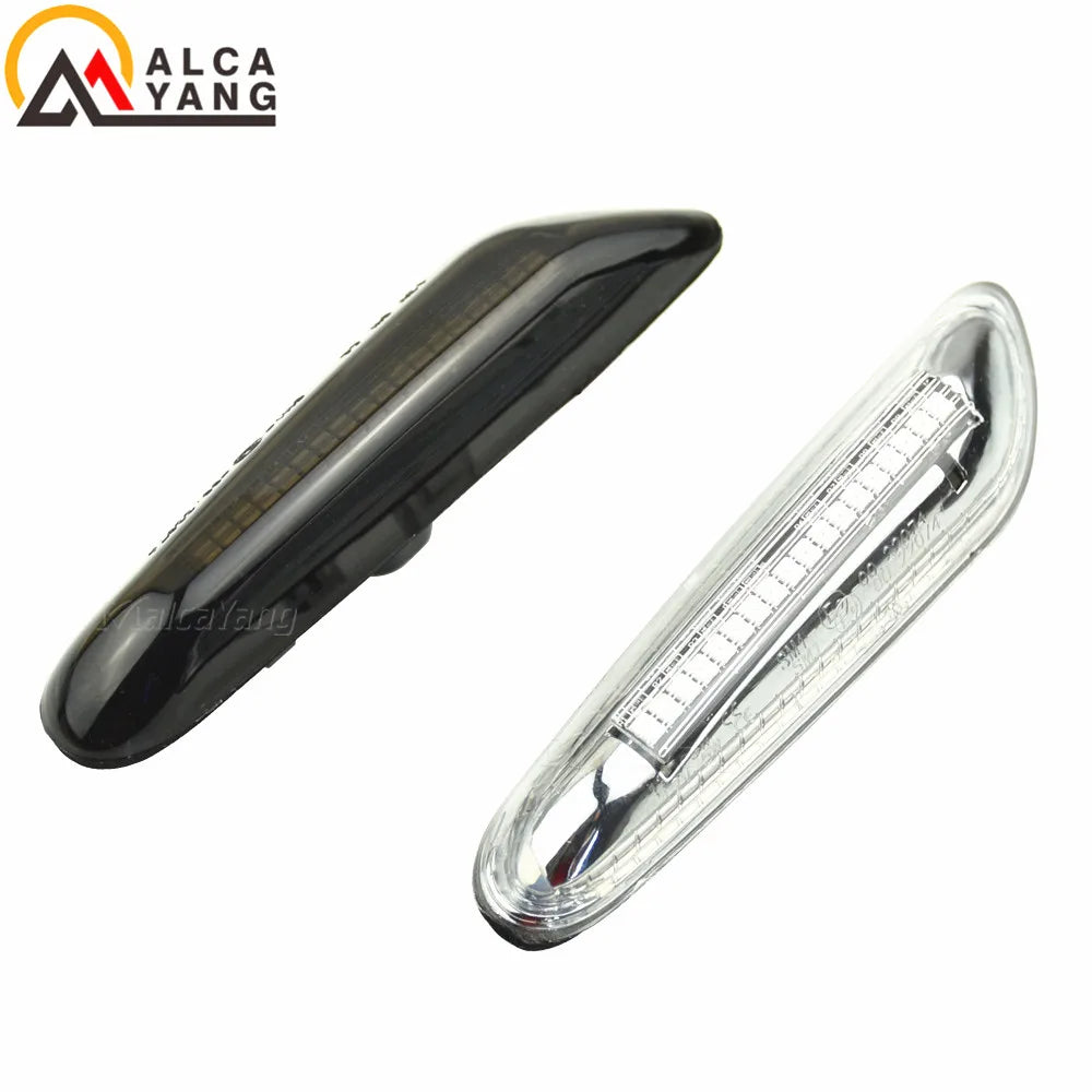 Dynamic LED Turn Signal Light Side Marker For BMW E60 E61 E90 E91 E87 E81 E83 E84 E88 E92 E93 E82 E46 1 3 5 Series X1 X3 2004