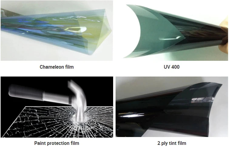 Top Quality Ultra Hd 0.5X4M IR100% Heat Resistant Privacy Protection Nano Ceramic Window Solar Film Tint Film For Car