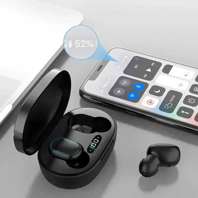 Wireless Headphones Bluetooth E7S TWS Earphone Control Sport Headset Waterproof for Smartphones Sports PBUG Gaming Accessories