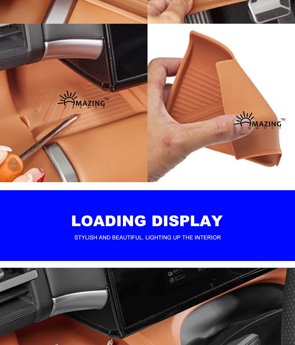 For Byd Leopard 7 2025 2026 Steering Wheel Front Storage Box Multifunctional Silicone Waterproof Protective Case