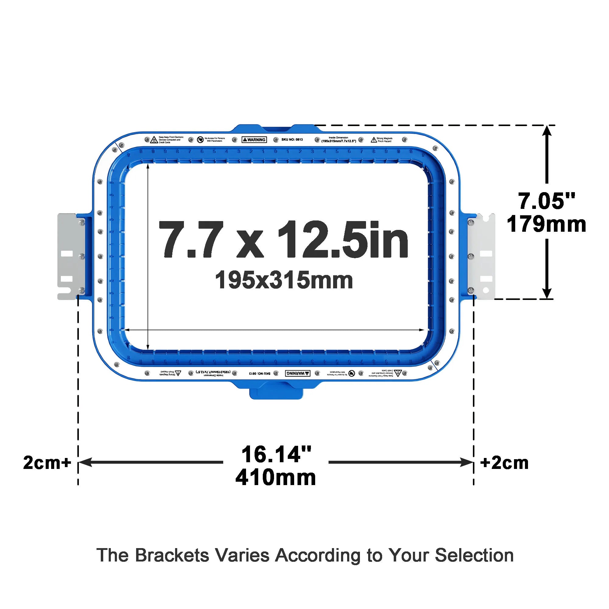 Telaio magnetico per ricamatrice BAI Magnetic Frame For BAI MIRROR Vision Telaio Mighty Hoop Cerchi da ricamo