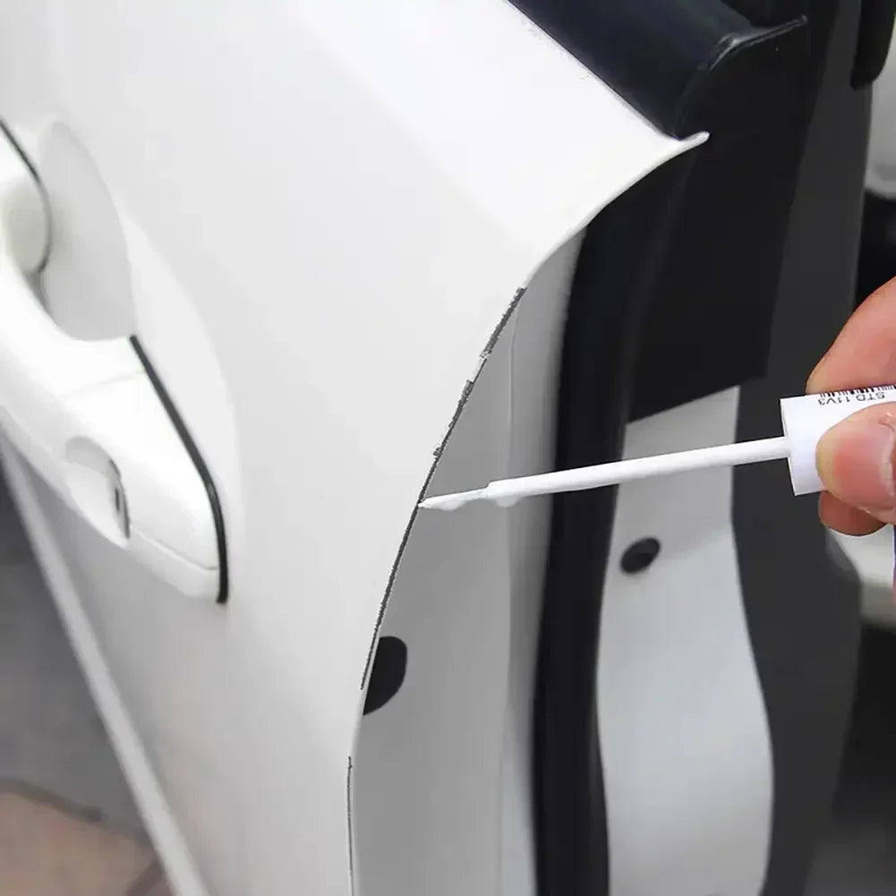 Car Paint Scratches Repair Pen Brush Waterproof Paint Marker Pen Car Tyre Tread Care Automotive Maintain Black White Red Silver