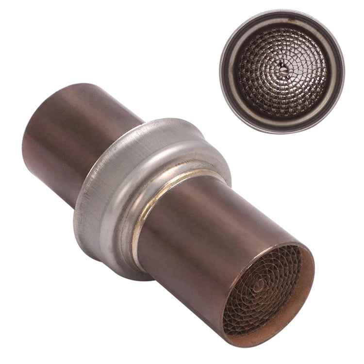 ZSDTRP 50.8mm 60mm Motorbike Universal Front Catalyst DB Killer for Motorcycle Exhaust Muffler