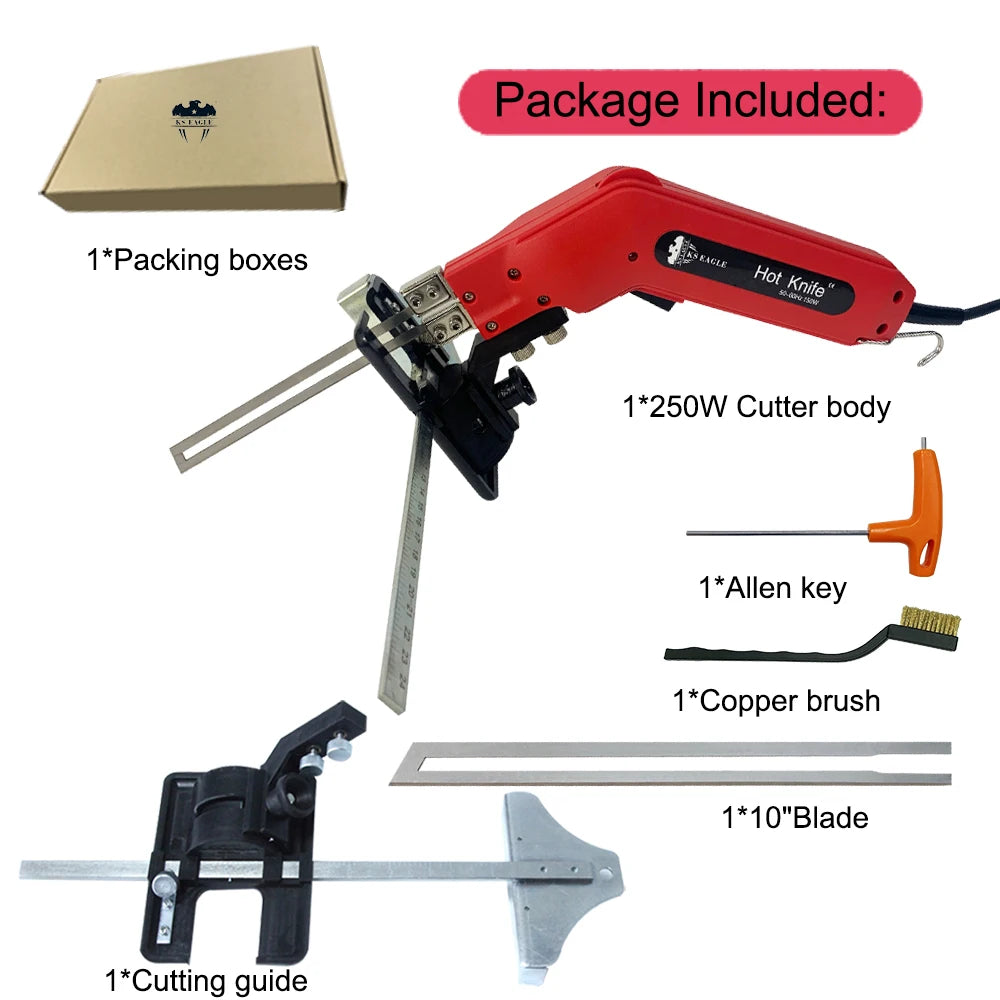 Foam Cutter Heteluchtmes 110/230V Elektrische Schuimsnijder Polystyreen Snijmachine Piepschuimsnijder DIY Snijgereedschap KS EAGLE Foamsnijder