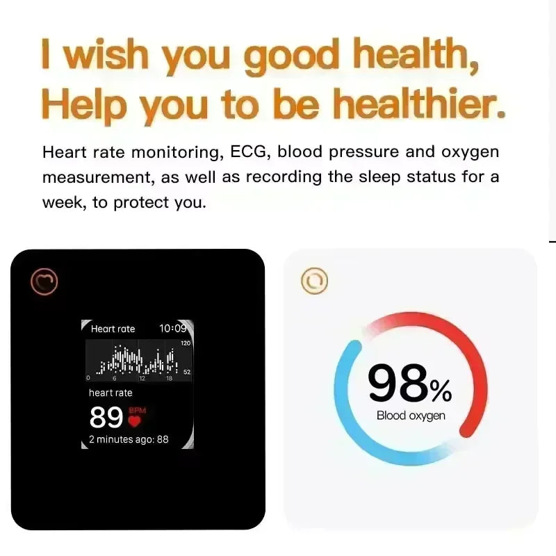 Orologio cinturino 7 in 1 DT900 Supporto Musica Ricarica wireless Chiamate Bluetooth Salute e Fitness Sport Smartwatch uomo e donna