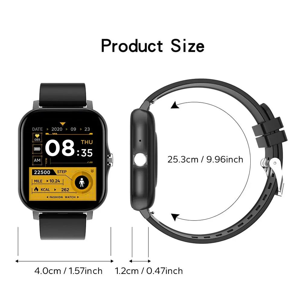 Smartwatch 2023 per telefono Android, schermo a colori da 1,44'', chiamate Bluetooth, monitoraggio ossigeno nel sangue/pressione sanguigna, smartwatch da donna e uomo