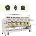 Macchina da ricamo per capi T-shirt di alta qualità, macchina da ricamo computerizzata a una testa, macchina da ricamo piatta per abbigliamento