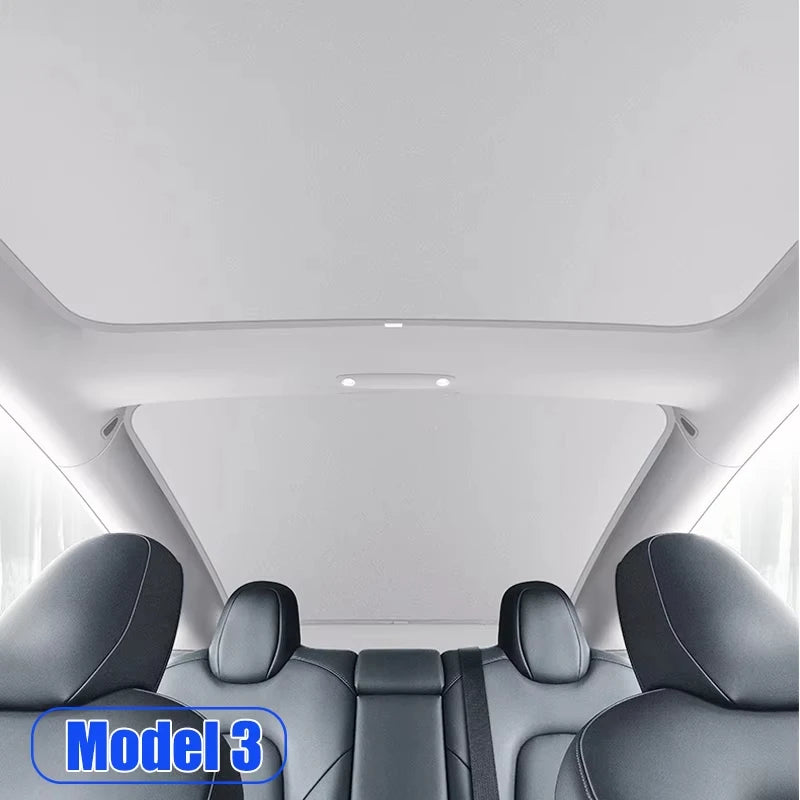 For Porsche Taycan 2019-2025 Car Ice Crystal Sunroof Sunshade Skylight Roof Heat Insulation Shading Interior Auto Accessory
