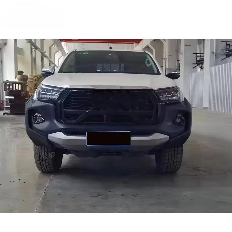 KLT High Quality Facelifts ABS Grille Black Body Kit GR Sport Conversion Car Bumper 2020-2022 Hilux Body Kit