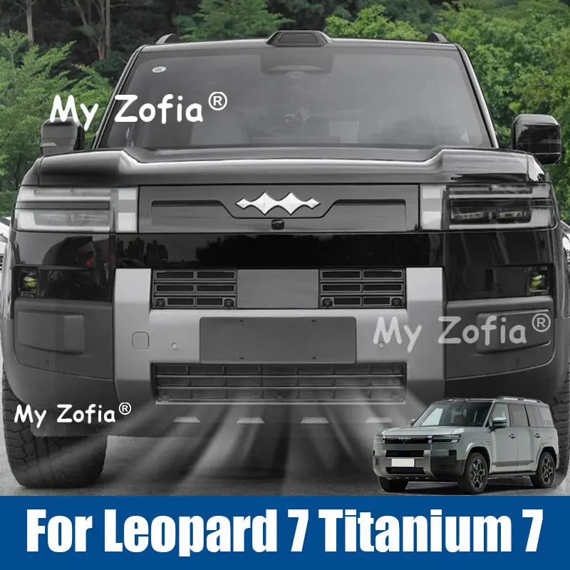 Insect Mesh Water Tank Protective Cover Front Dust  Net Insect-proof  Accessories For BYD Ti7 Leopard Titanium 7 2025 2026