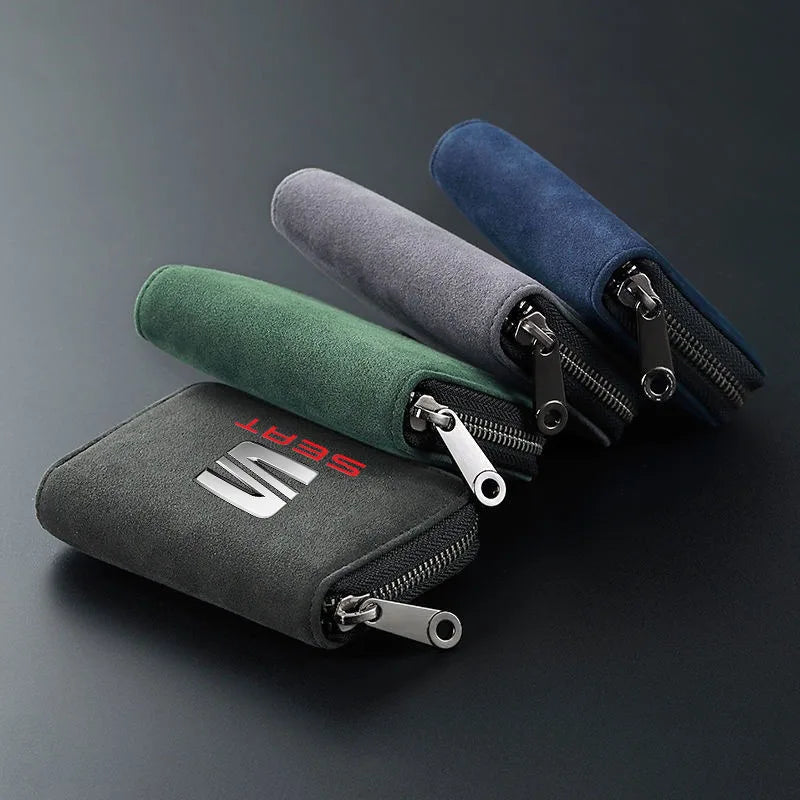 Borsa per carte multifunzionale Porta carte di credito Portafogli con cerniera Porta carte Borsa portachiavi per MG MG6 3 5 7 TF ZR ZS HS GS GT RX5 RX8