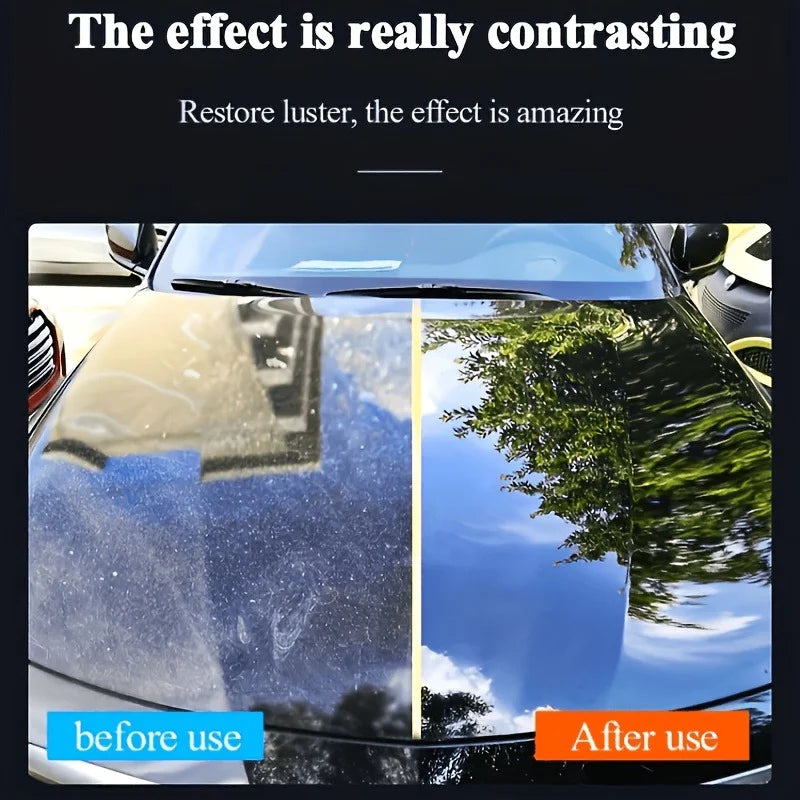 Car Paint Crystal Coating Spray, Paint Surface Brightening and Repairing Agent, Single-Layer Application, Quickly Enhances Gloss