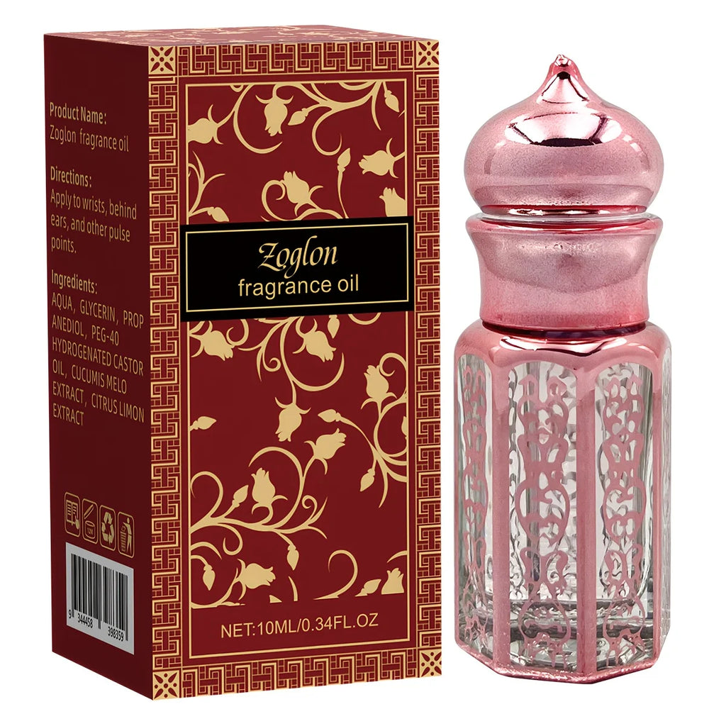 Profumo Roll-on Arabo con Fragranza Floreale e Fruttata, Leggero ed Elegante, Adatto per Incontri, Regali e Portatile con Scatola