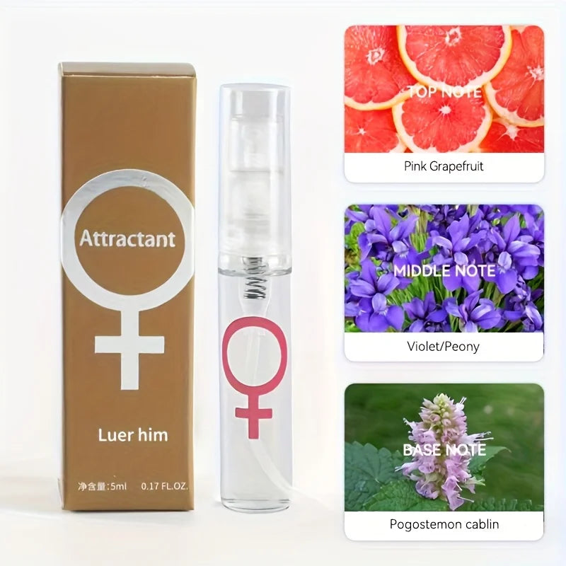 Profumo Ormonale Affascinante da Donna Fragranza legnosa Profumo a lunga durata che emana fascino Incontri Uso quotidiano Con scatola Regali