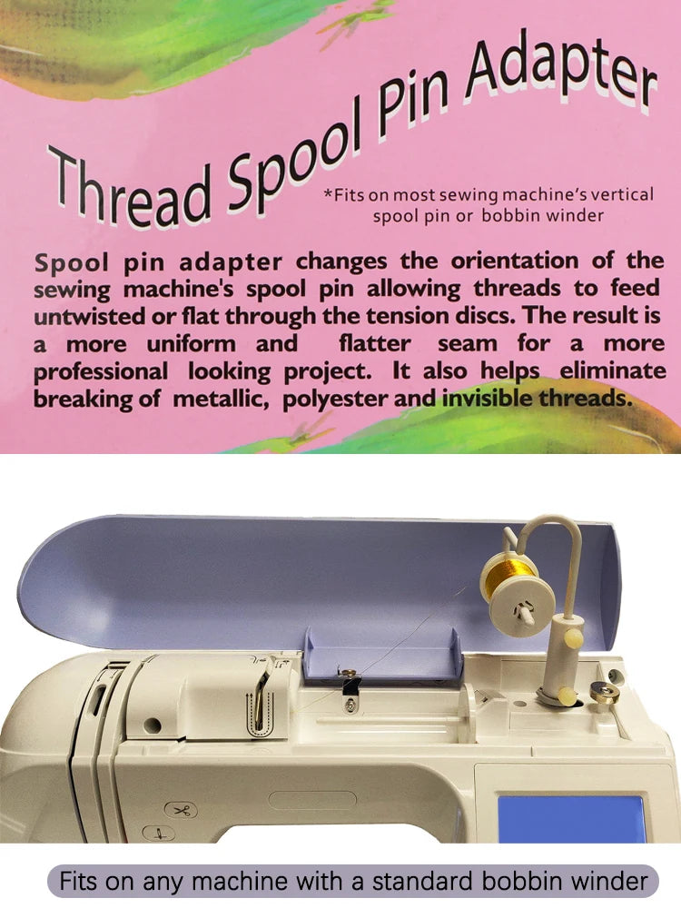 Sewing Thread Spool Adapter Stand Holder Embroidery Machine Tool Home Supply