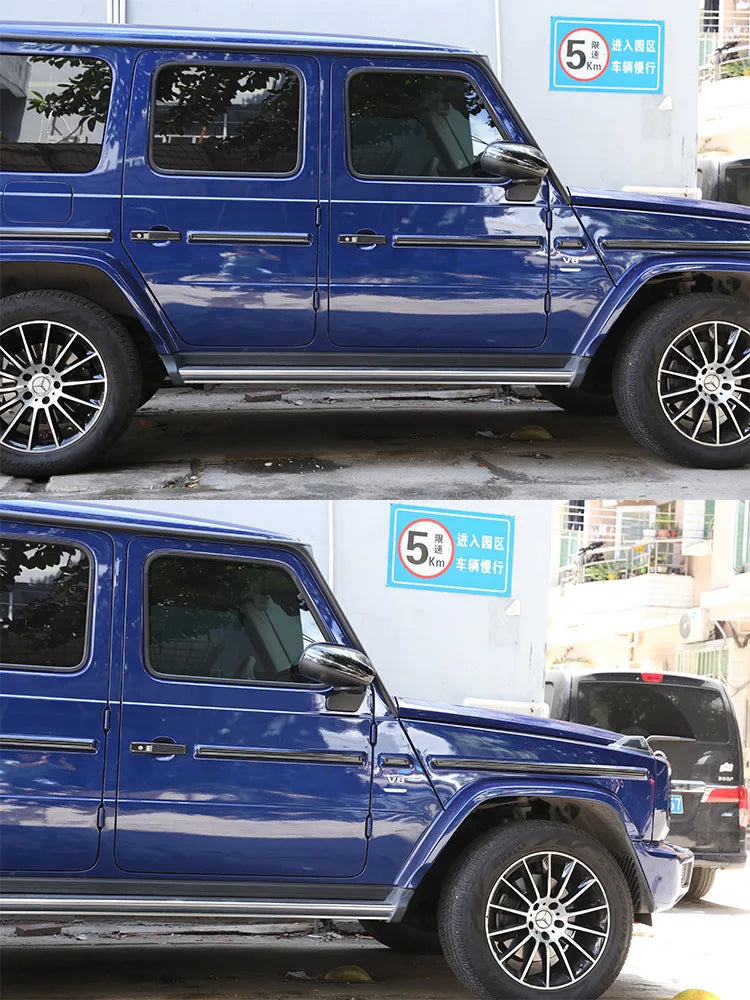 10 Pcs/Set ABS Car Side Door Body Molding Strips Cover Trim For Mercedes Benz G Class W464 2019-2025 Car Exterior Accessories