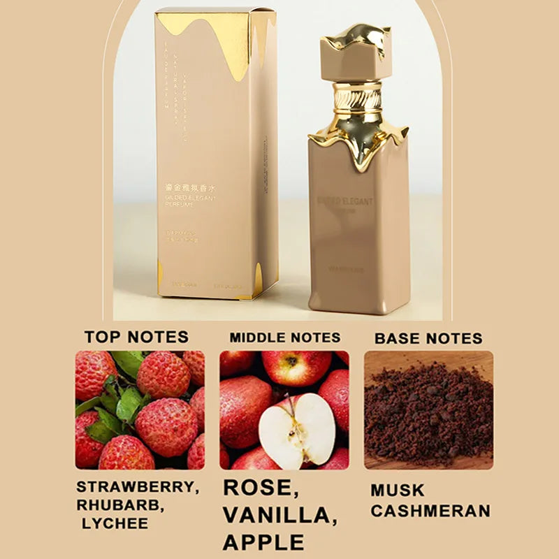 Profumo Arabo da Donna Dolce Vaniglia Sensuale Acqua di Colonia Spray Corpo Profumo Persistente Feromone Arabo Eau De Parfum Regalo