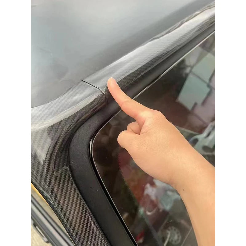 For Mercedes G class 2019-2026 year W464 W463A W465 carbon fiber roof strip trim A-pillar C-pillar G500 G63 G450 accessories
