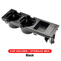 New Double Hole Car Styling Front Center Console Storage Box Coin + Cup Holder For Bmw 3 Series E46 323i 318I 98-06 51168217953