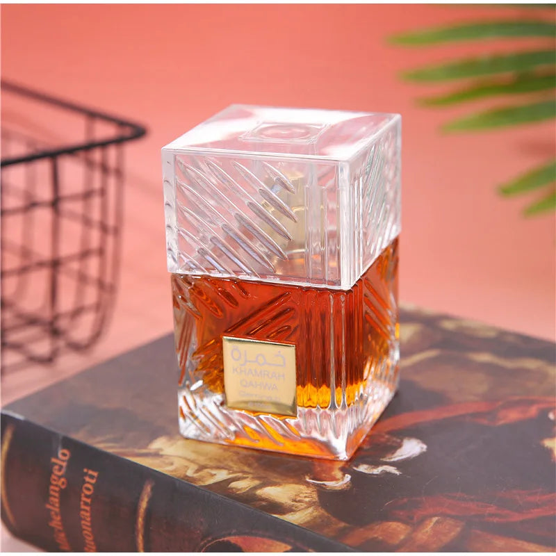 Khamrah عطر Profumo Eau De Toilette Cofanetto 100ml Unisex Profumo Oud Arabo Fragranza Gourmand Profumo a lunga durata per Unisex