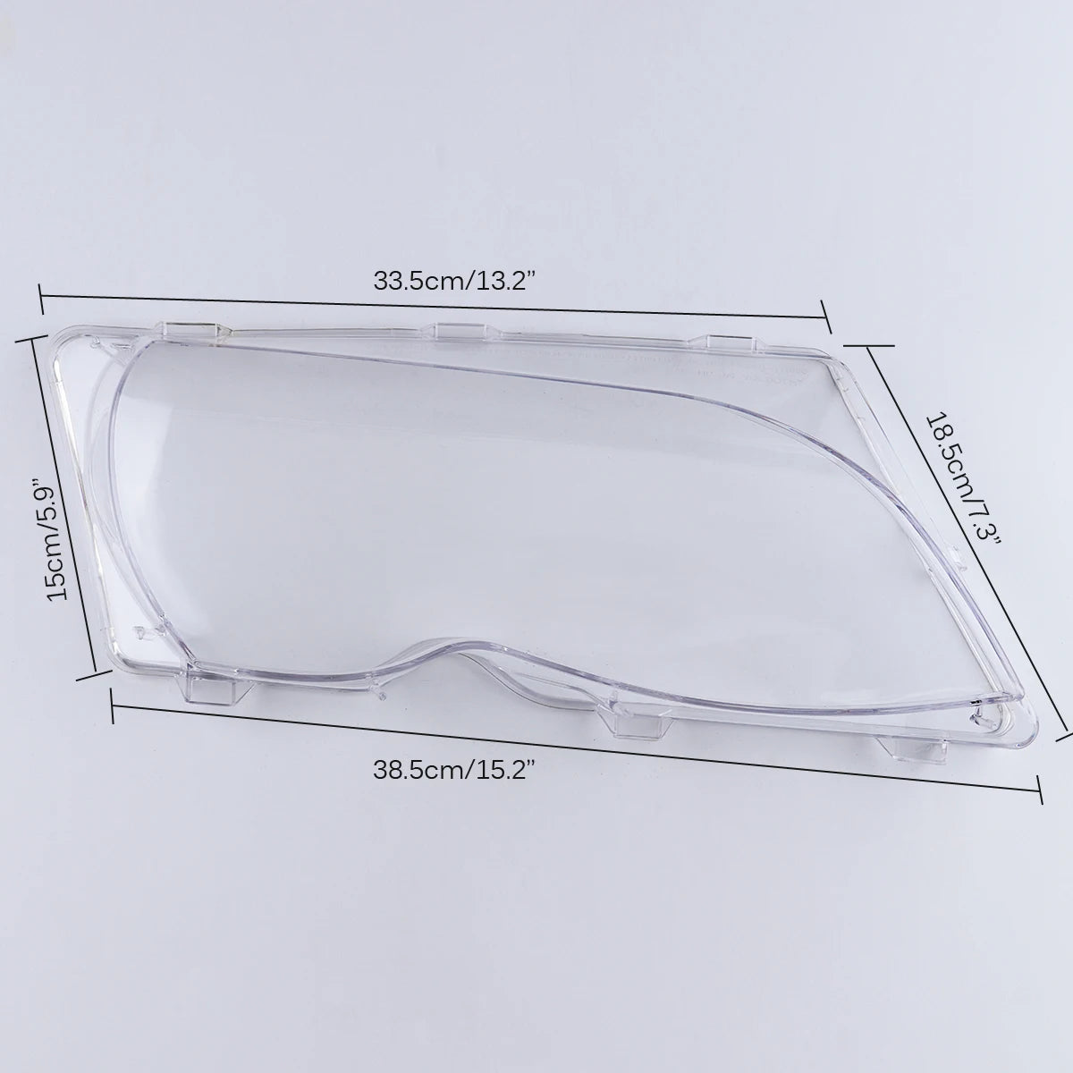 Car Headlight Light Lens Covers for BMW 3 Series E46 318i 320i 325i  4 Doors Sedan 2002-2005 headlight lamp cover