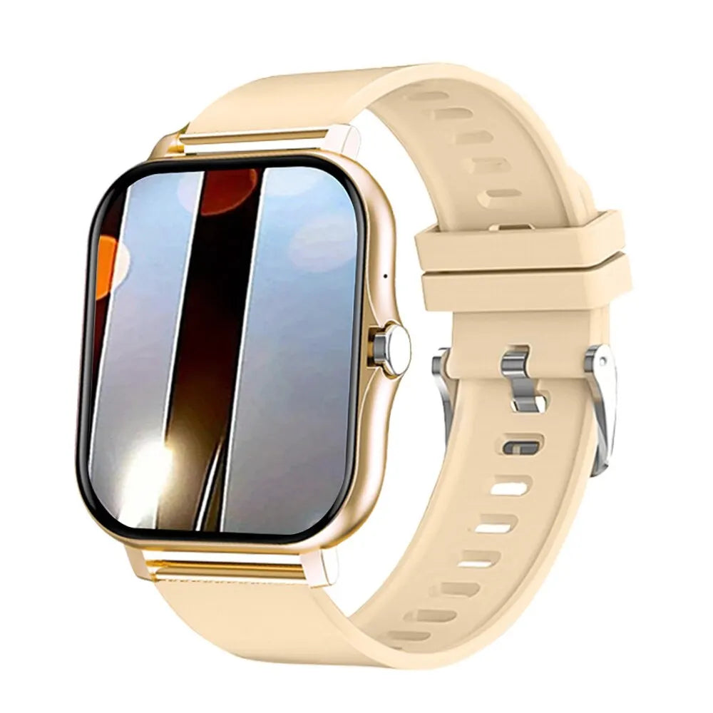 2023 Smartwatch Android Telefoon 1,44'' Kleurenscherm Bluetooth Bellen Bloedzuurstof-/Drukmeting Smartwatch Dames Heren