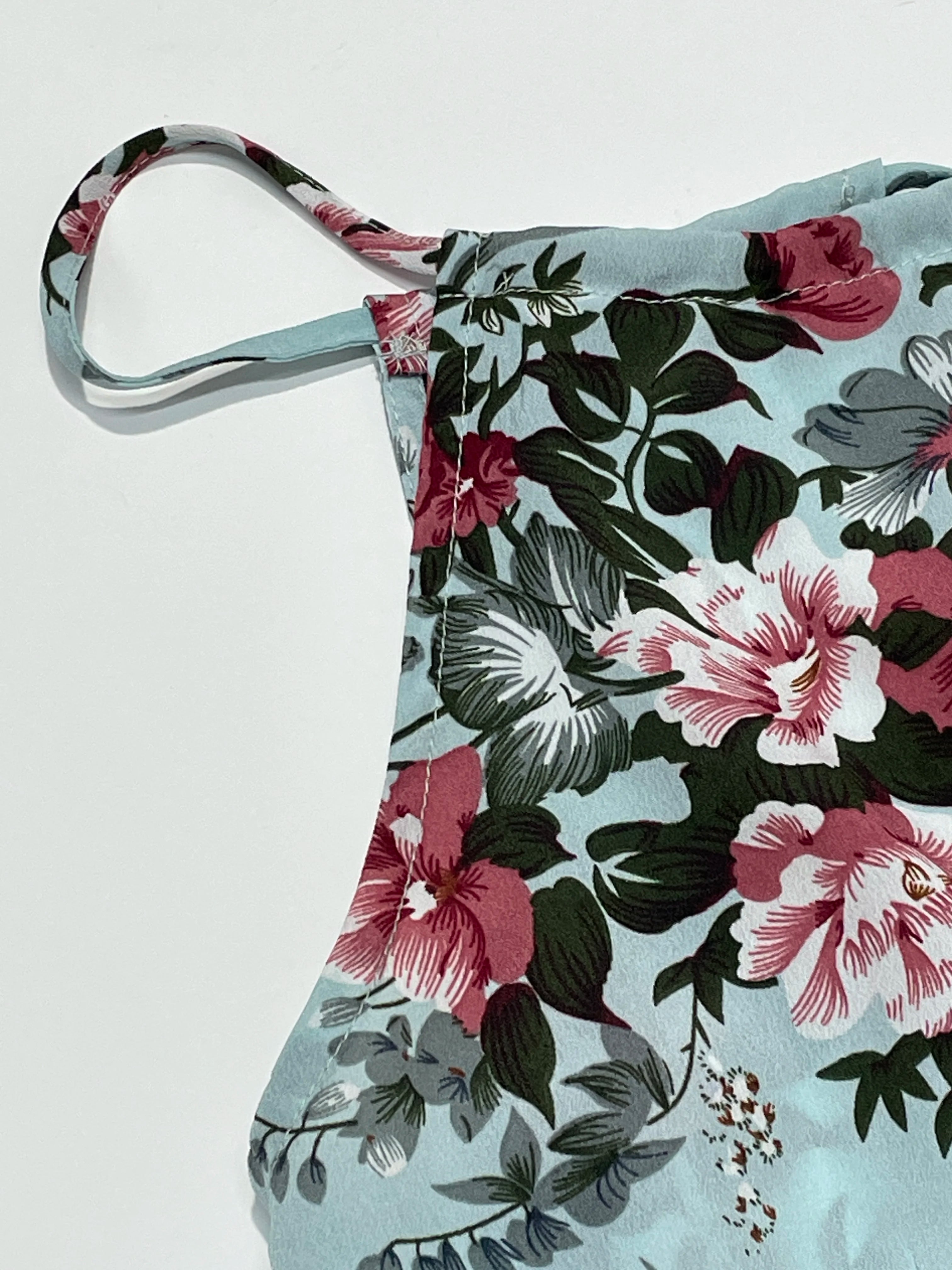 Bloemenprint Hoge Split Dij Halterjurk voor Dames - Zomer Mouwloos Sexy Nauwsluitende Strandfeest Clubkleding