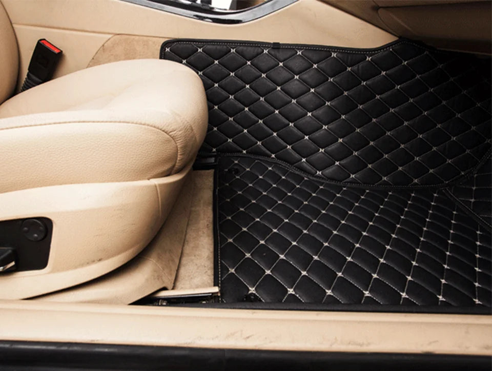 Custom For Nissan Patrol Y61 Y62 Y63 2012-2025-2026 Car Floor Mats Carpet Rugs Foot Pads Interior All-Weather Waterproof