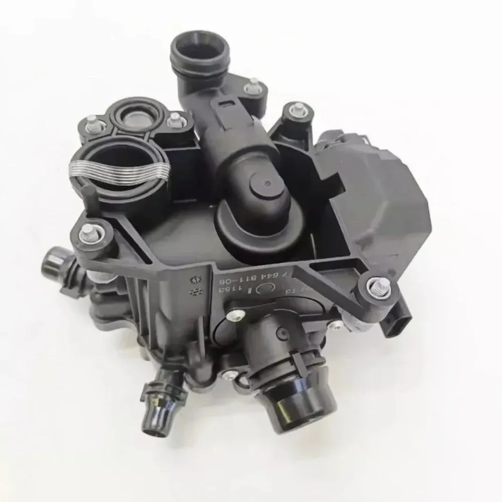 OEM 11537644811 New Petrol Engine Cooling Thermostat Heat Manage Module for BMW 330i 430i 520i 530i