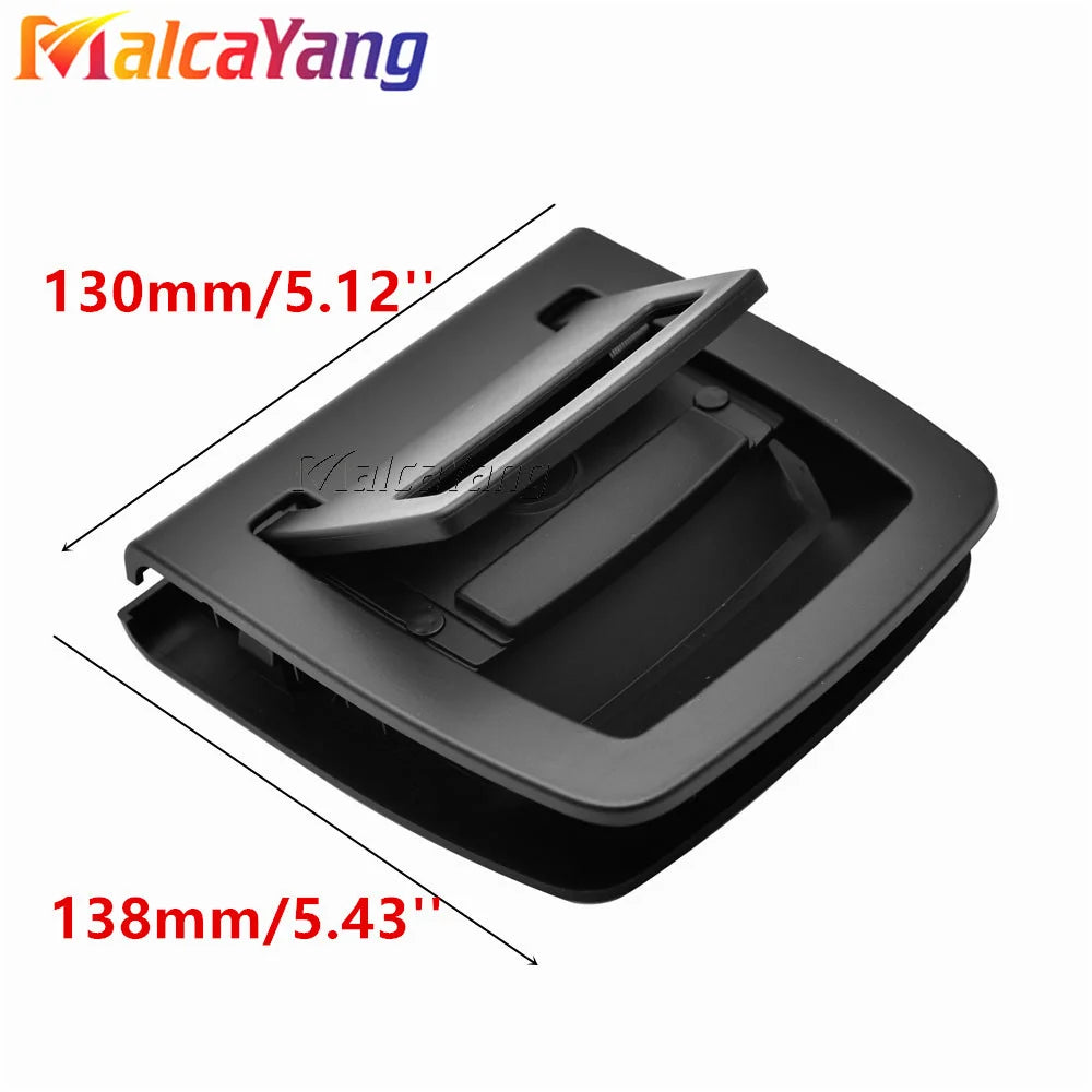Car Rear Trunk Tail Cover Bottom Plate Mat Floor Carpet Trunk Handle Key Hole For BMW 5 SERIES E61 X5 X6 E70 E71 51476958161