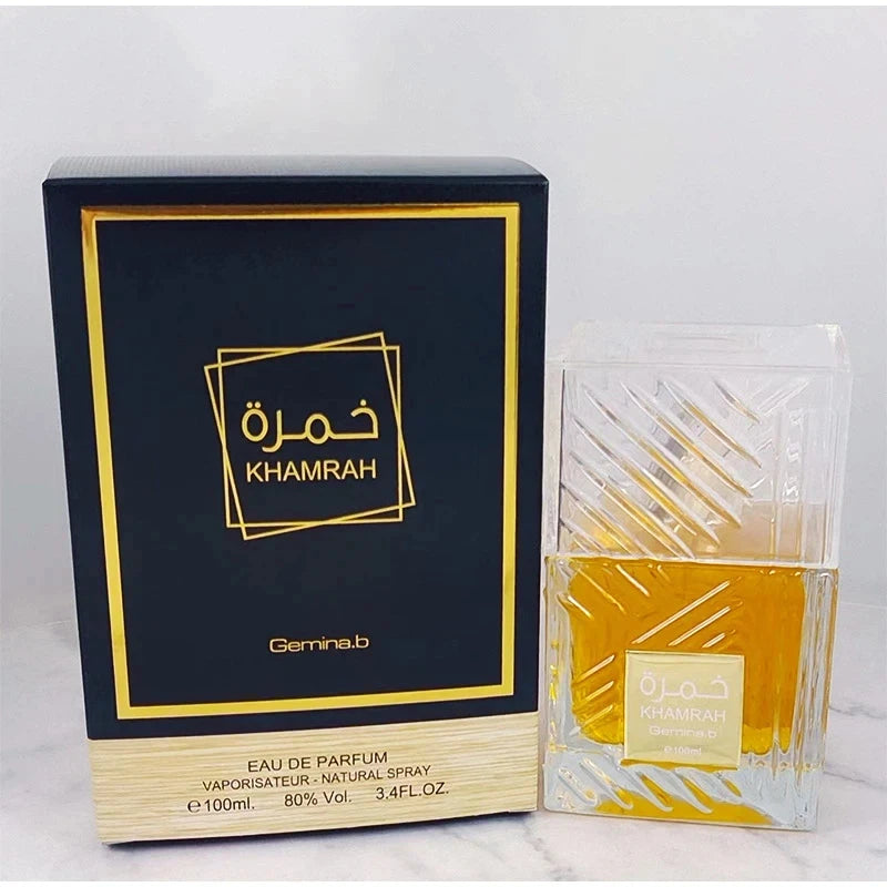 Arabische Luxe Mannenparfum MARK HIM Citroen Vanille Houtachtige Keulen Blijvende Geur Frisse Charme Gentleman Zakenman Body Spray