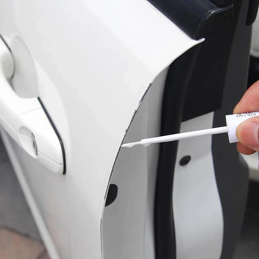 Car Paint Scratches Repair Pen Brush Waterproof Paint Marker Pen Car Tyre Tread Care Automotive Maintain Black White Red Silver