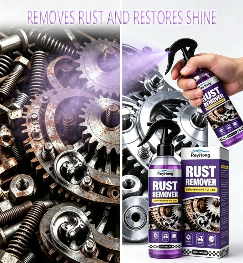 2026 NEW Long Lasting Anti-Rust Spray For Car Metal Surfaces Effective Rust Removal Agent For Wheels Brake Drums Tools 1-22