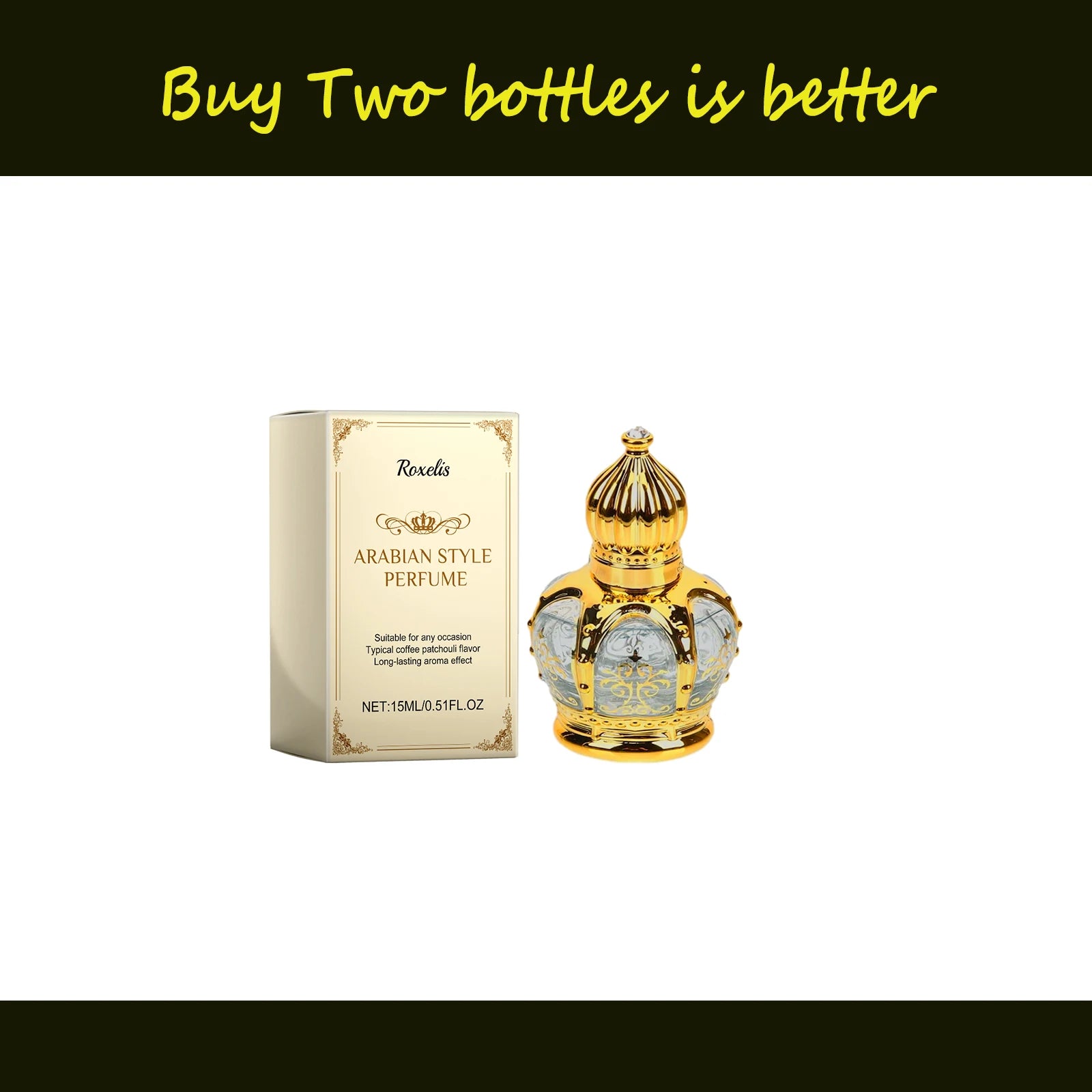 Roxelis15ml Koffie Patchouli Geur, Geur van Natuurlijk Fris en Elegant Lang Blijvende Geur Charme Sfeer Geur