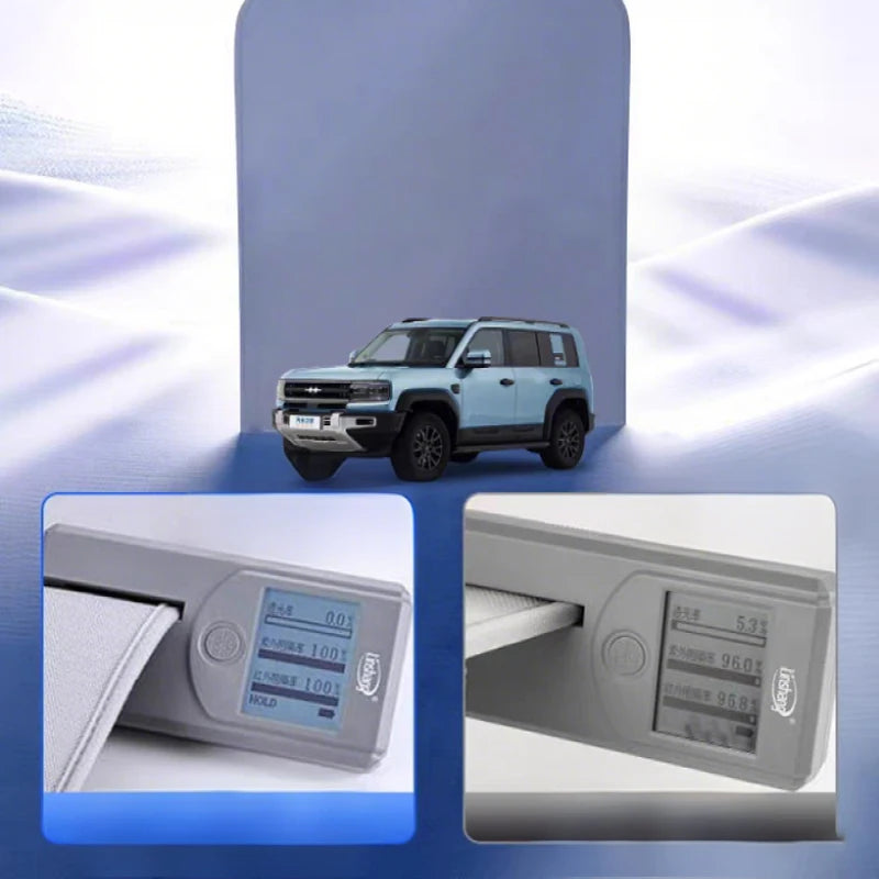 For BYD Formula Leopard 5/8 Special Edition Electrostatic Adsorption Sunroof Shade Roof UV Protection  Thermal Insulation