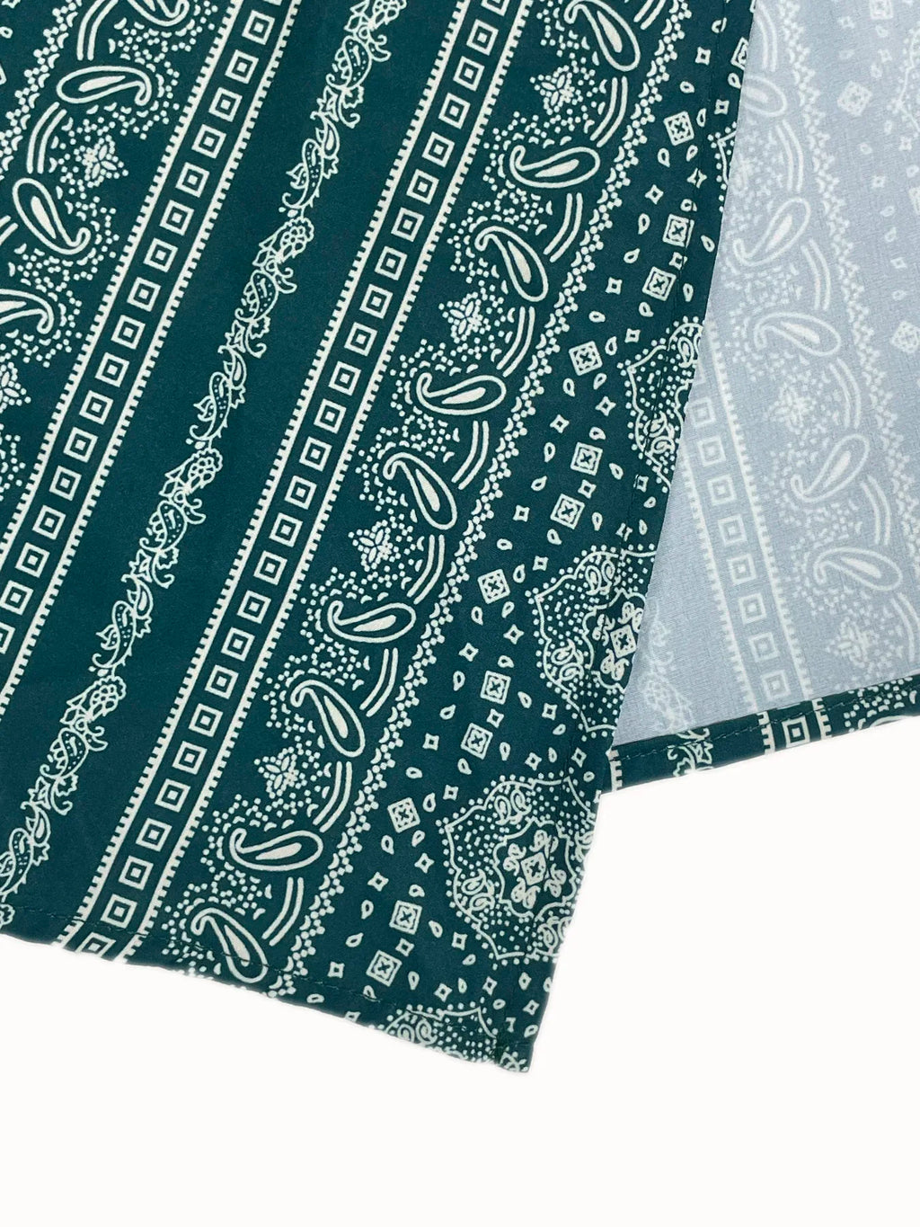 Diepe V-hals Strapless Jurk met Hoge Split, Maxi Jurk met Bloemenprint voor Strand of Feest, Zomerkleding voor Dames
